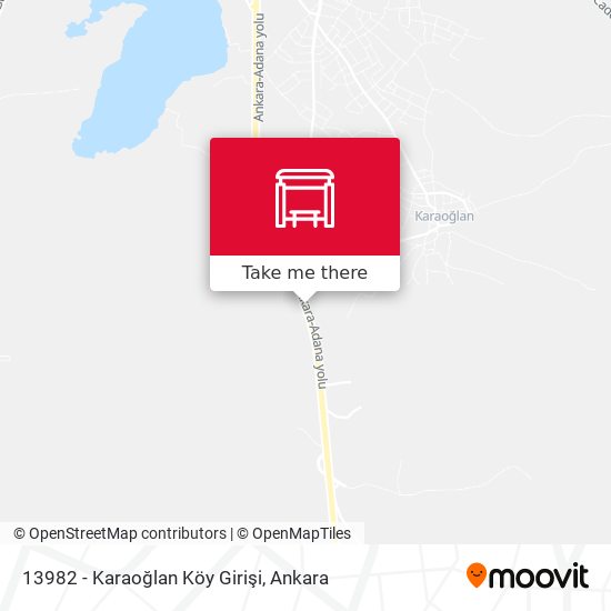 13982 - Karaoğlan Köy Girişi map