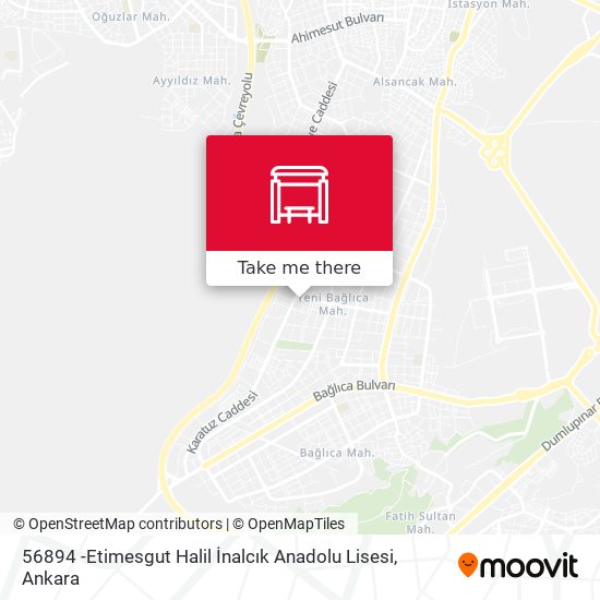 56894 -Etimesgut Halil İnalcık Anadolu Lisesi map