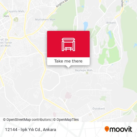 12144 - Işık Yılı Cd. map