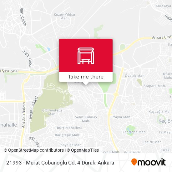21993 - Murat Çobanoğlu Cd. 4.Durak map