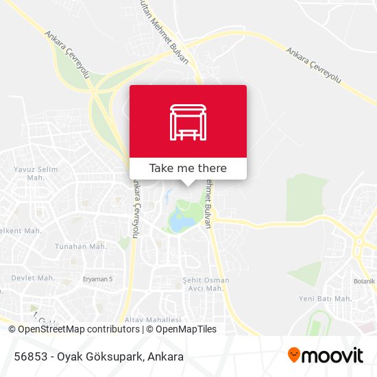 56853 - Oyak Göksupark map