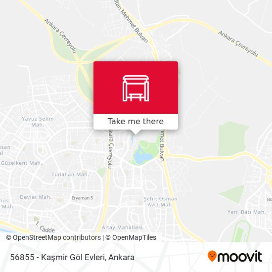 56855 - Kaşmir Göl Evleri map