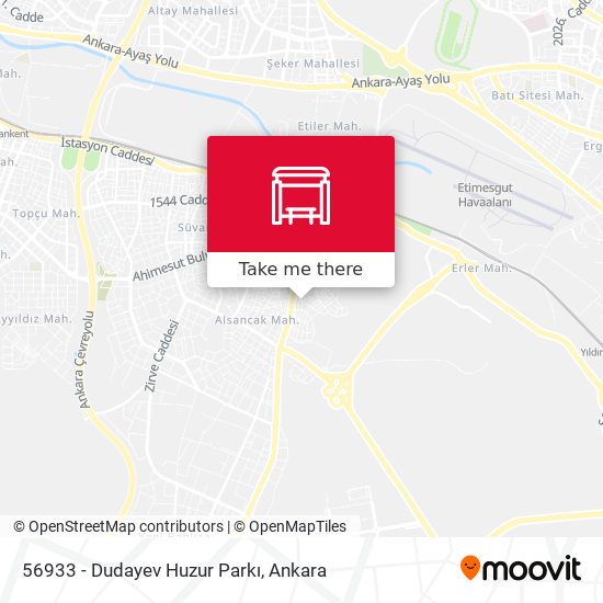 56933 - Dudayev Huzur Parkı map