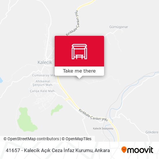 41657 - Kalecik Açık Ceza İnfaz Kurumu map