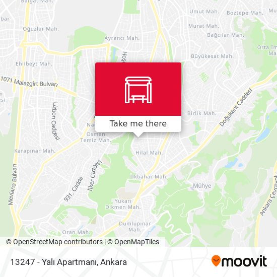 13247 - Yalı Apartmanı map