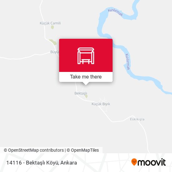 14116 - Bektaşlı Köyü map