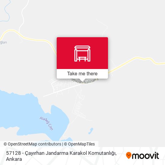 57128 - Çayırhan Jandarma Karakol Komutanlığı map