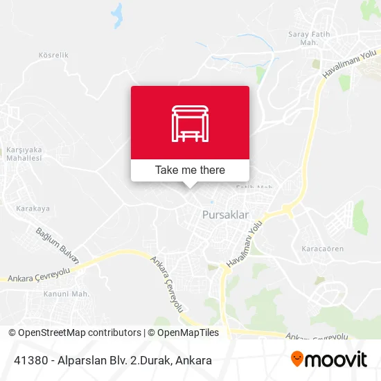 41380 - Alparslan Blv. 2.Durak map