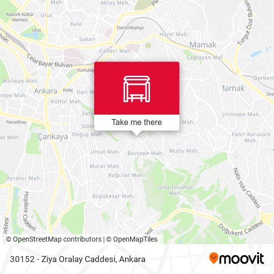 30152 - Ziya Oralay Caddesi map