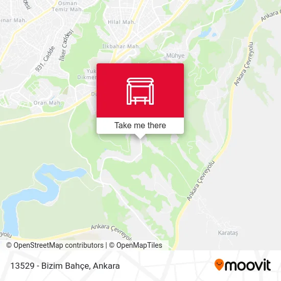 13529 - Bizim Bahçe map