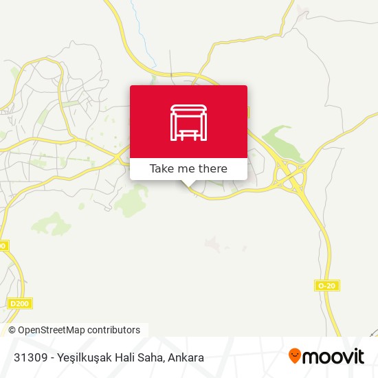 how to get to 31309 yesilkusak hali saha in altindag by bus or subway