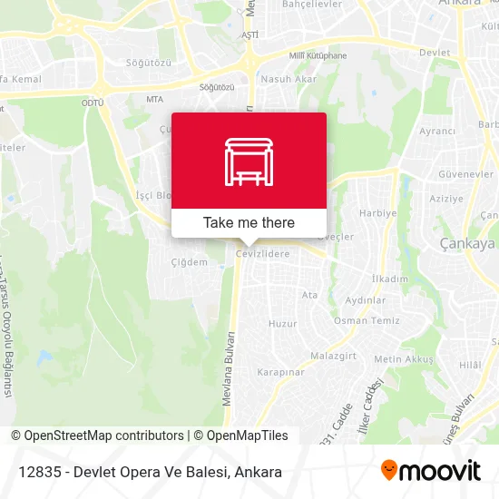 12835 - Devlet Opera Ve Balesi map