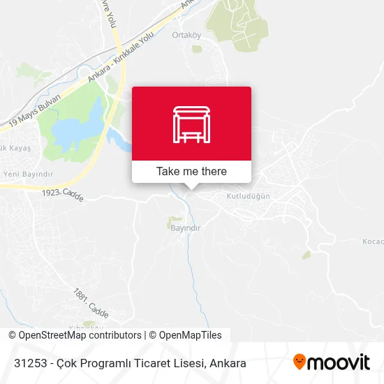 31253 - Çok Programlı Ticaret Lisesi map