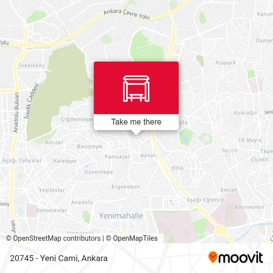 20745 - Yeni Cami map