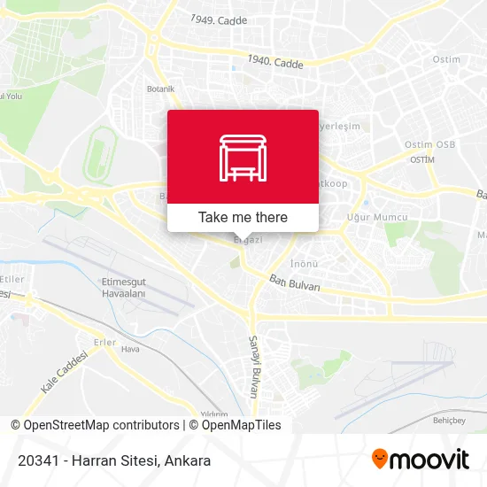 20341 - Harran Sitesi map