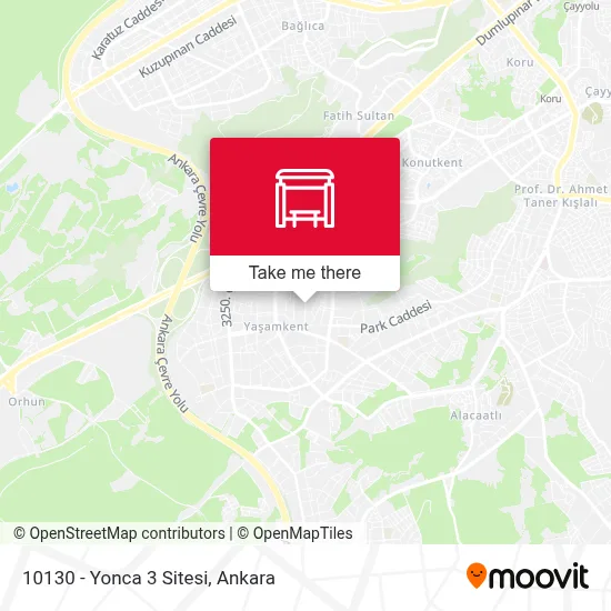 10130 - Yonca 3 Sitesi map