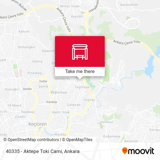 40335 - Aktepe Toki Cami map