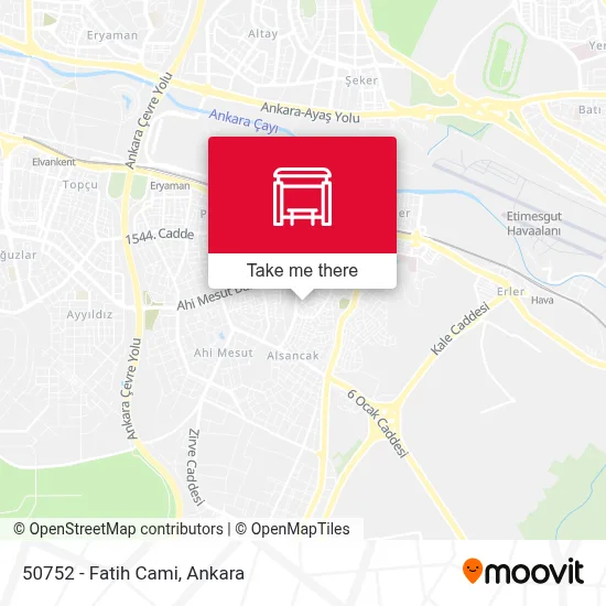 50752 - Fatih Cami map