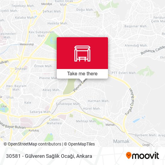30581 - Gülveren Sağlik Ocaği map