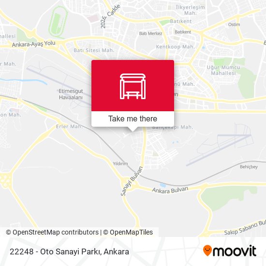 22248 - Oto Sanayi Parkı map