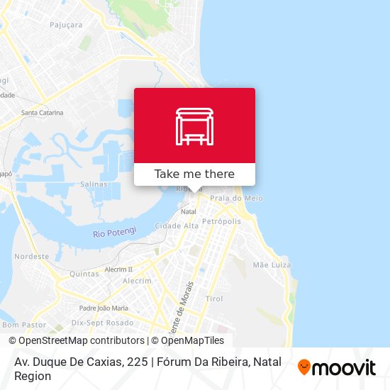 Mapa Av. Duque De Caxias, 225 | Fórum Da Ribeira