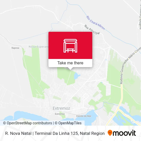 R. Nova Natal | Terminal Da Linha 125 map