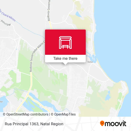 Rua Principal 1363 map