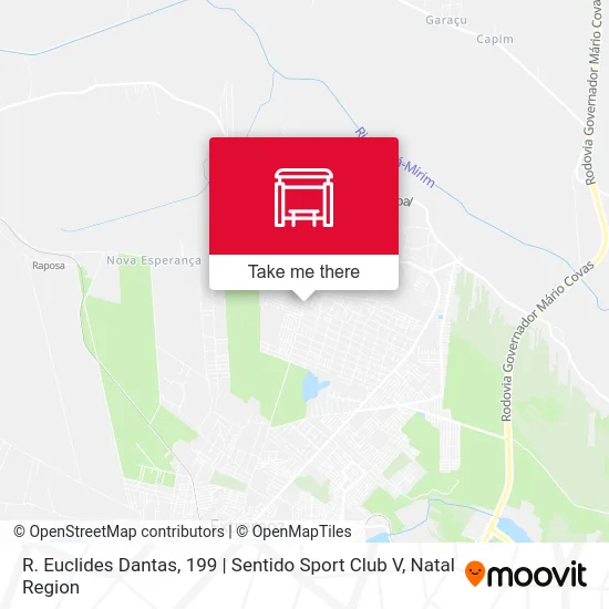 R. Euclides Dantas, 199 | Sentido Sport Club V map