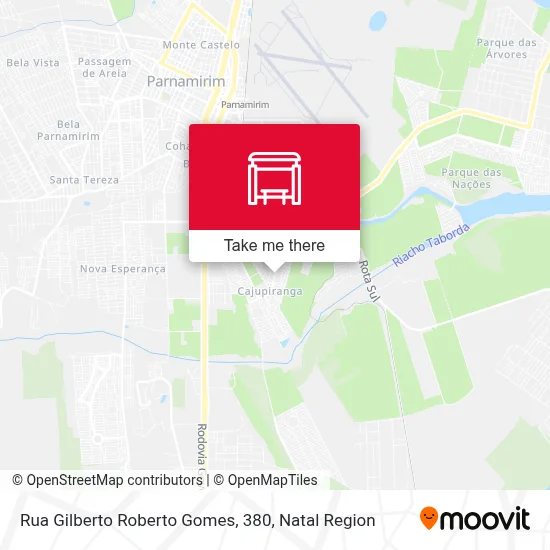 Rua Gilberto Roberto Gomes, 380 map