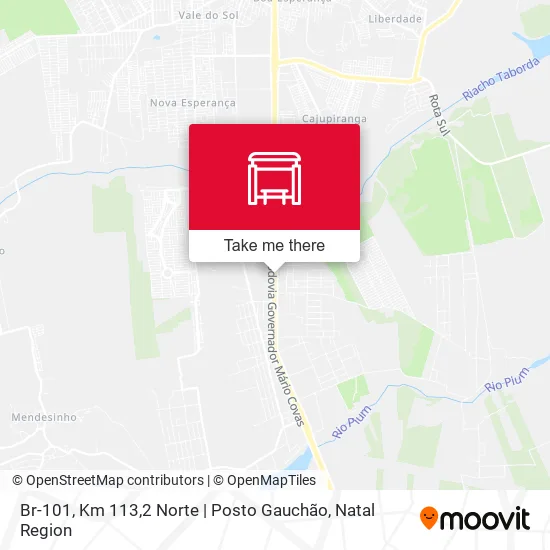 Br-101, Km 113,2 Norte | Posto Gauchão map