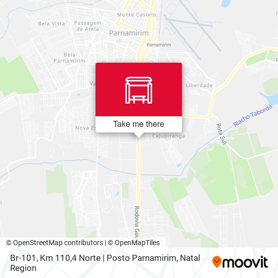 Br-101, Km 110,4 Norte | Posto Parnamirim map