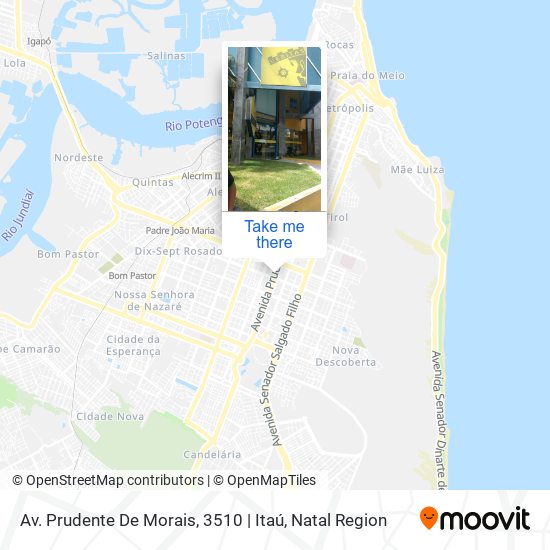 Av. Prudente De Morais, 3510 | Itaú map