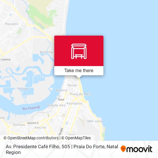 Av. Presidente Café Filho, 505 | Praia Do Forte map