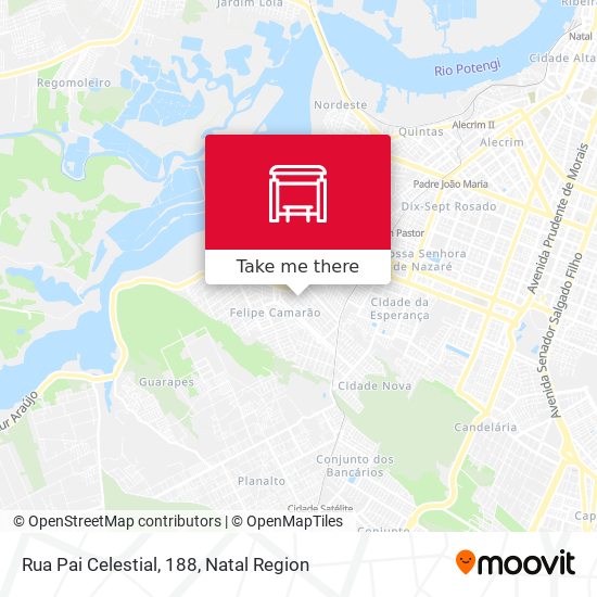Rua Pai Celestial, 188 map