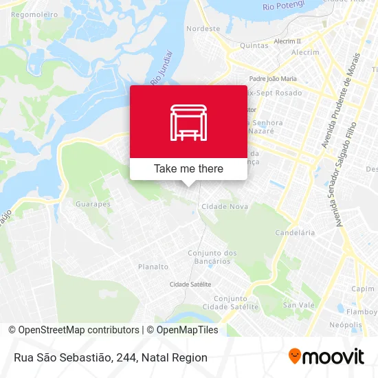 Rua São Sebastião, 244 map