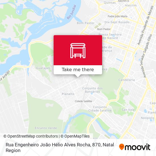 Rua Engenheiro João Hélio Alves Rocha, 870 map