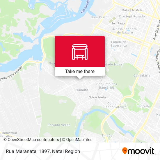 Rua Maranata, 1897 map