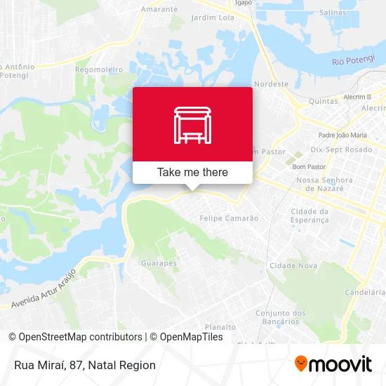 Rua Miraí, 87 map