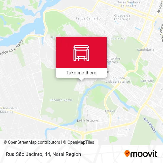 Rua São Jacinto, 44 map