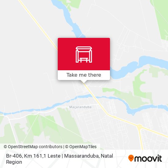 Br-406, Km 161,1 Leste | Massaranduba map