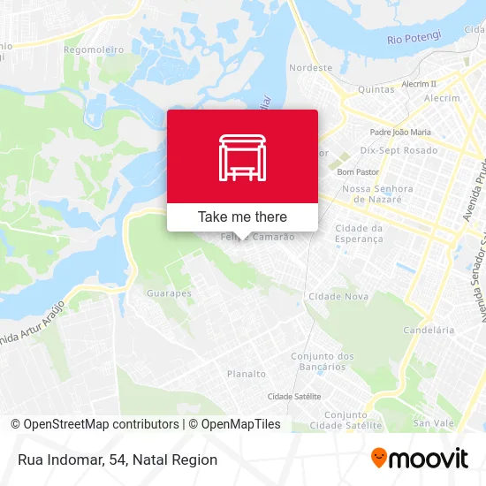 Rua Indomar, 54 map