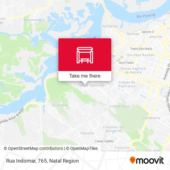 Rua Indomar, 765 map