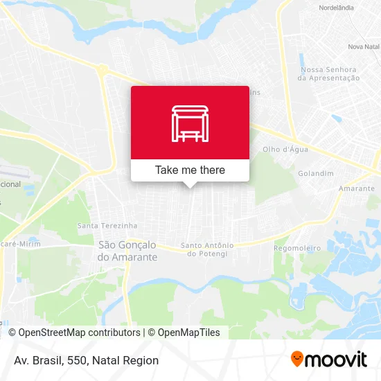 Av. Brasil, 550 map