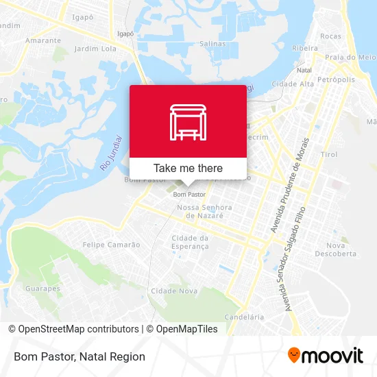 Bom Pastor map