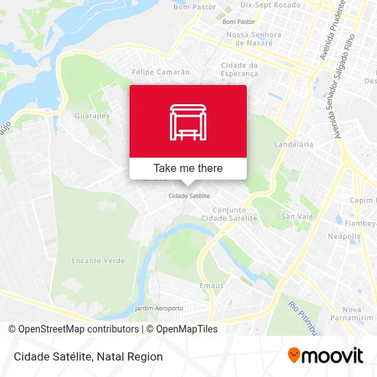 Cidade Satélite map