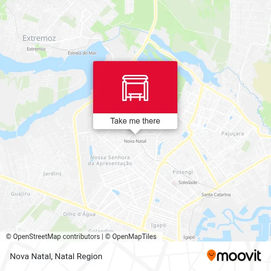 Nova Natal map