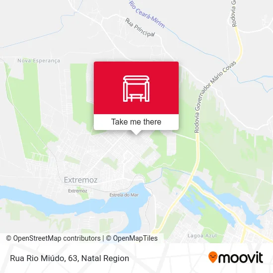 Rua Rio Miúdo, 63 map