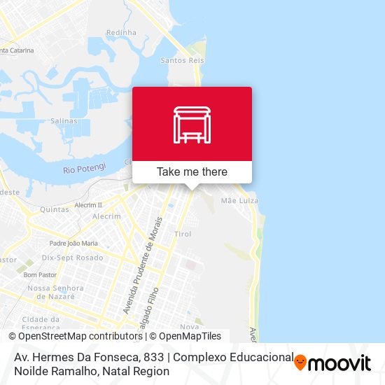 Av. Hermes Da Fonseca, 833 | Complexo Educacional Noilde Ramalho map