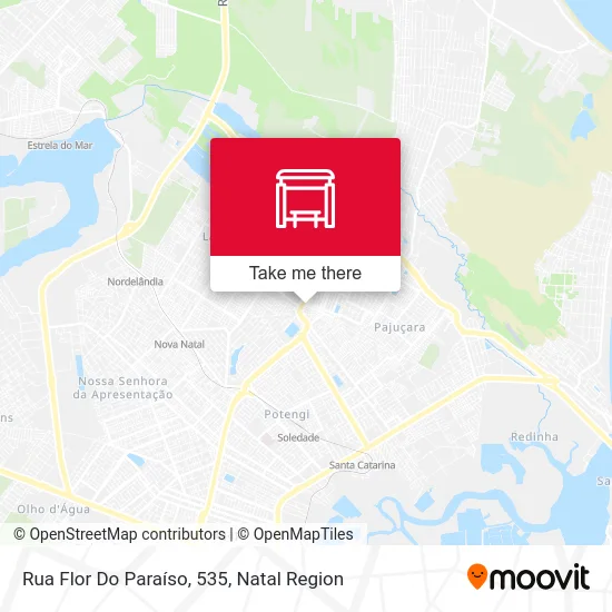 Rua Flor Do Paraíso, 535 map
