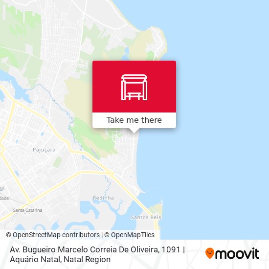 Mapa Av. Bugueiro Marcelo Correia De Oliveira, 1091 | Aquário Natal